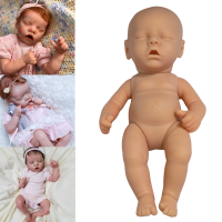 12 Inches Mini Bebe Reborn Doll Kit Twin A DIY 30cm Full Vinyl Body Gentle Touch Lifelike Unassembled Blank Toy For Girls or Boy