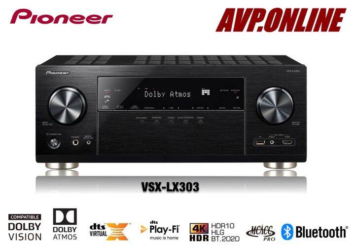 Pioneer VSX-LX303 9.2-CH Network AV Receiver | Lazada