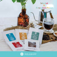 HILLKOFF : กาแฟดริปอราบิก้า 100% กาแฟดริป  Five Process Coffee Drip