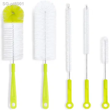 5 Pcs Bottle Cleaning Brush Set, Long Handle Bottle Brush Cleaner