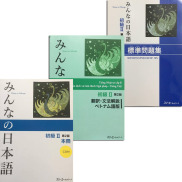 Sách - Combo Minna No Nihongo Sơ Cấp 2 Bản Mới - Dành Cho Trình Độ N4  Bộ