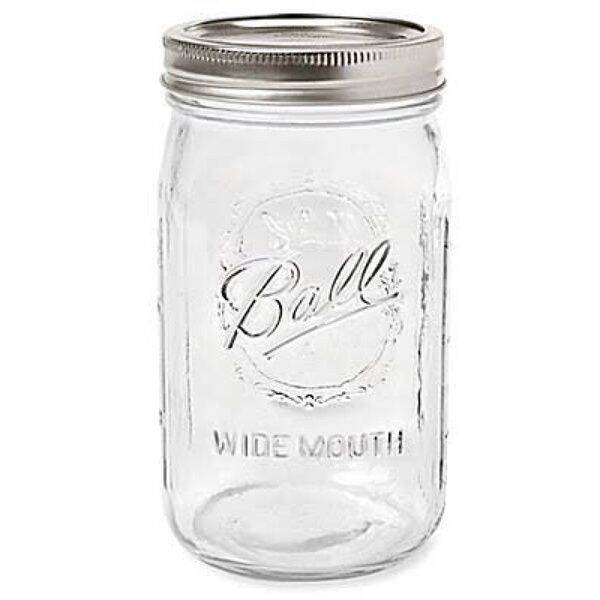 Ball Mason Jar Wide Mouth 32 oz (1 QUART) and 16oz (Pint) Lazada PH