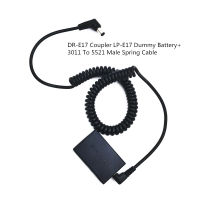 3011 Hingga 5521 Kabel Spring Lelaki DR-E17 DRE17 DC Coupler LP-E17 LP E17 Dumm Bateri untuk Canon EOS M3 M5 M6 EOS-M3 EOS-M5 EOS-M6