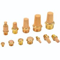 Pneumatic Brass Exhaust Muffler BSL M5 1/8" 1/4" 3/8" 1/2" Silencers Fitting Noise Filter Reducer Connector Coppe Air Compressor