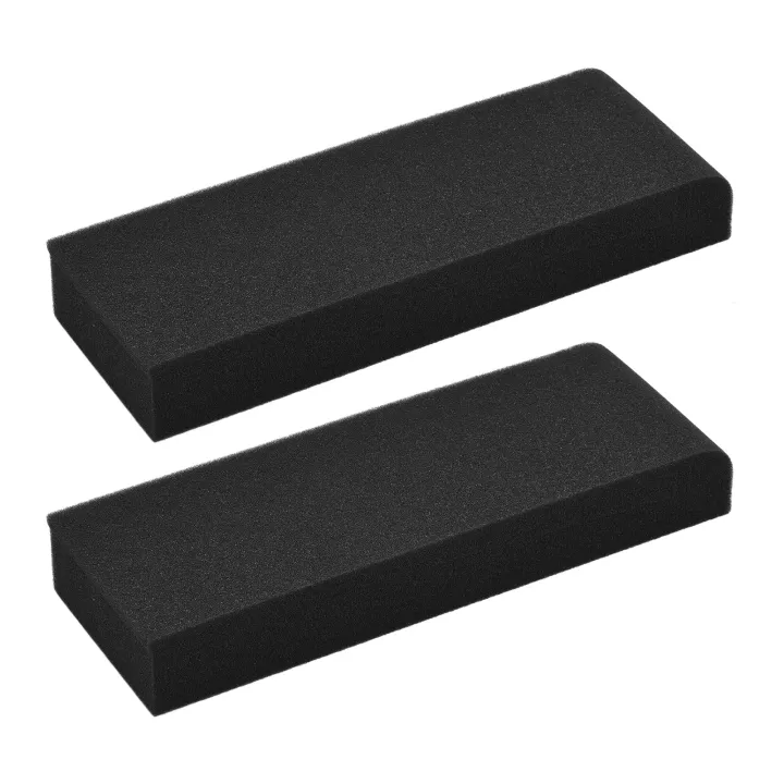 2 Packs High Density Acoustic Isolation Foam Isolation Pads 27 * 10cm