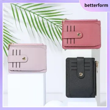 PALAY Small Women's Wallet PU Leather Wallet Ladies Purse Stitching  Contrast Credit Card Holder Mini Money Bag with Zipped Coin Pocket for  Teenager Girls at Rs 589.00 | Leather Credit Card Wallet |