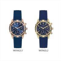 GUESS พร้อมสต็อก ! 100% original  Round Analog Blue Dial Women Watch W0562L1 W0562L2 W0562L3 35mm