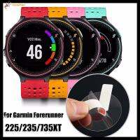 RUANEHAN ป้องกันหน้าจอกระจกนิรภัยฟิล์มป้องกันชัดเจนแบบ HD พรีเมี่ยมสำหรับ Garmin Forerunner 235 225 735XT