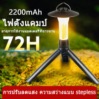 ประภาคารกลางแจ้ง ไฟตั้งแคมป์ ไฟ LED ขนาดเล็ก แบบพกพา ไฟฉายแบบชาร์จ USB ไฟตั้งแคมป์