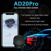 XTOOL AD20 PRO OBD2วินิจฉัยสแกนเนอร์ ELM 327เครื่องอ่านรหัสที่มีฟังก์ชั่น HUD AD20ออนไลน์หัวขึ้นแสดง Ad20pro สแกนเนอร์อัตโนมัติ