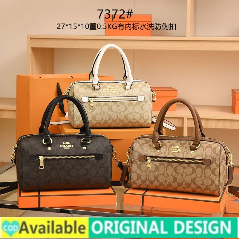 Premium Quality) 2023 New Original COACH Speedy Handbag Women PU