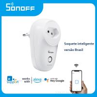 Sonoff S26 R2 Smart WiFi Socket Remote Control Plug Brazil Standard Sockets Soquete Inteligente Works with Alexa Google Home Ratchets Sockets