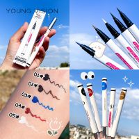 Young Vision Multicolor Waterproof Liquid Eyeliner Long Lasting Fine tip Eyeliner Pen Pencil Makeup Cosmetics Beauty Daily Stage