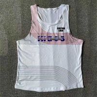 Athletics Tank Top Runnning Speed Fitness Shirt Guys Sleeveless Mens Clothing Athlete Track Field Singlet Run Vest