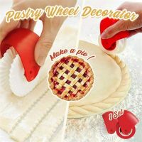 Kitchen Pastry Baking Tools Pastry Cutting Wheel Manual Curling Wheel Noodle Knife Hob Plastic Wheel Hob Kitchen Gadget