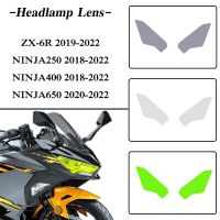 ✳¤☑MTKRACING สำหรับ KAWASAKI ZX6R NINJA250นินจา400ฝาครอบป้องกันไฟหน้ารถจักรยานยนต์นินจา650เลนส์อะคริลิค2019-2022