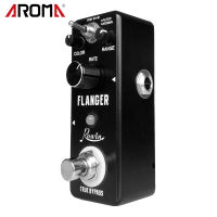 [okoogee]Rowin LN-312 Classic Analog Flanger Guitar Effect Pedal True Bypass Aluminum Alloy Shell