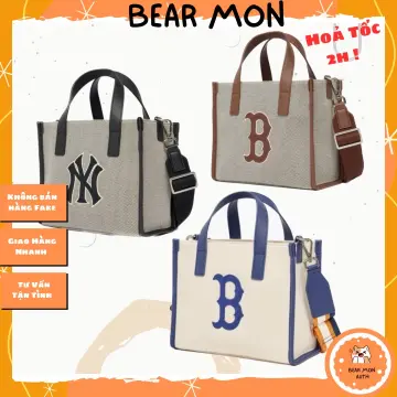 MLB Monotive Coated Canvas Vertical Tote Bag