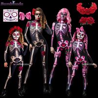 【HOT】✴❏☾ Scary Jumpsuit Costume Baby Day Of The Dead