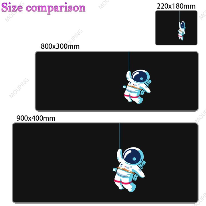 keycascades-gravity-table-mat-นักบินอวกาศน่ารัก-space-big-mouse-pad-แผ่นรองเม้าส์พรมอะนิเมะ-แผ่นรองเม้าส์สีชมพู