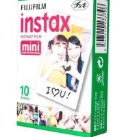 ☋ Fujifilm Instax กระดาษรีฟิลแพ็กเดี่ยว ธรรมดา ขนาดเล็ก 10 แผ่น (ไม่มีกล่อง) (หมดอายุตุลาคม 2023) ➯