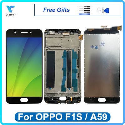 5.5 Original LCD For OPPO A59 A1601 Display For OPPO F1S Touch Screen Digitizer Assembly Replacement Mobile Phone Repair Tested