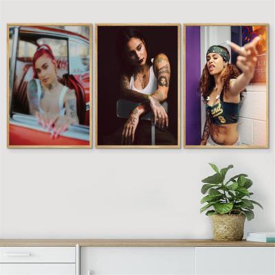 kehlani singer poster Wall Art Canvas Posters Decoration Art 24x36 Poster Personalized Gift Modern Family bedroom Painting Wall Décor
