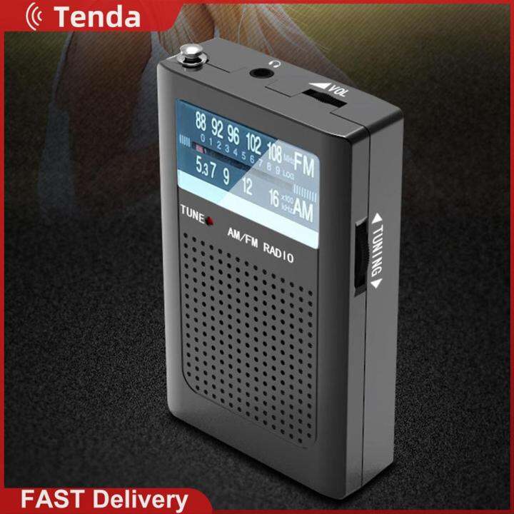 Pocket Radios Operated AM FM Radio with Loud Speaker Dualchannel