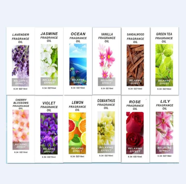 น้ำมันหอมละเหยอโรม่า-ขนาด-10ml-น้ำหอมอโรม่า-น้ำมันหอมละเหย-aroma-oil-สำหรับเครื่องเพิ่มความชื้นอโรม่า-เครื่องพ่นไอน้ำอโรม่า