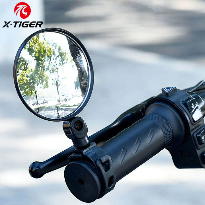 XTIGER Bicycle Rearview Mirror 360° Adjustment Folding Bicycle