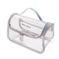 Multifunctional Transparent Cosmetic Bag Makeup Pouch Toiletry Travel Organizer New 2021