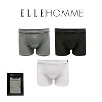 ELLE HOMME กางเกงในชาย ทรง Trunks Cotton 100% PACK 1 (KUT2901)