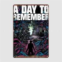 Adtr วันให้จำภาพวาดป้ายประดับผนังโลหะดีบุกที่กำหนดเองโรงจอดรถโปสเตอร์ Shots 0707