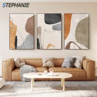 【hot】♨℡✹  Abstract Color Blocks Canvas Posters Minimalist Wall Pictures Prints for Room Mural Decoration Paintings