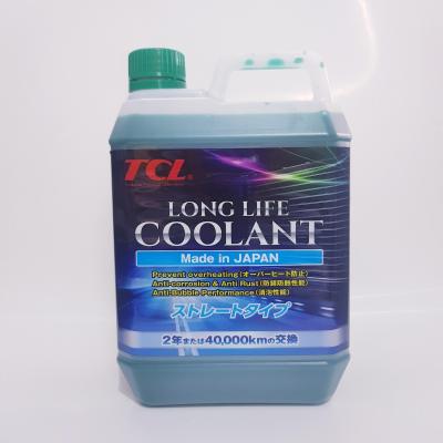 น้ำยาเติมหม้อน้ำ TCL LONG LIFE COOLANT ขนาด 2 Lt Made in Japan ชนิดเติมในหม้อพักน้ำรถยนต์ (สีเขียว เหมาะสำหรับ รถ(Honda,Mitsubishi,Mazda,ทุกรุ่น)