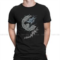 Tv Play Viking Ragnarok Moon Tshirt Graphic Men Tops Vintage Goth Summer Clothing Cotton Harajuku T Shirt