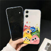 เคสโทรศัพท์ KONSMART สำหรับ Samsung Galaxy A05 A15 S23 FE ใหม่ล่าสุด2023สีมอนสเตอร์ป้องกันทีพียูอ่อนปลอกสำหรับ Samsung A34 A24 A14 5G