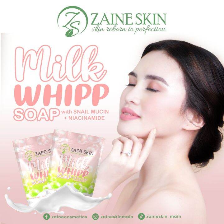 ZAINE SKIN 5 IN 1 HERBAL WHITENING SOAP / WHIPP SOAP | Lazada PH