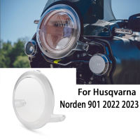 เหมาะสำหรับการดัดแปลงรถจักรยานยนต์901 Husqvarna Norden ฝาครอบไฟหน้าด้านหน้าฝาครอบป้องกันไฟหน้าเคสห่อหุ้ม Xiguan