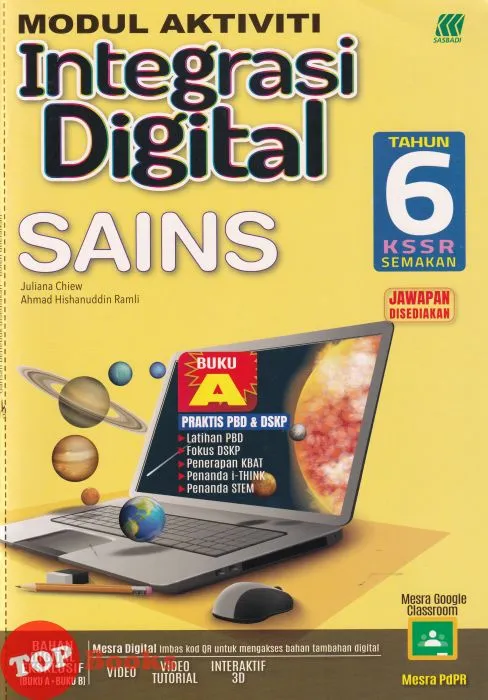 [TOPBOOKS Sasbadi] Modul Aktiviti Integrasi Digital Sains Tahun 6 KSSR ...