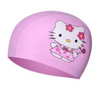 High Quality Pu Coated Ear Protector Soft On Sale Bathing Caps For Children Kids Swimming Hat Cartoon Children Swimming Cap Cute Swim Caps