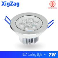 XIGZAG A01 ไฟฝังฝ้าเพดาน LED DOWNLIGHT CEILINGLIGHT หน้าใส ฝังฝ้ากลมแสงขาว