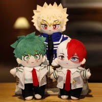 1ชิ้น20เซนติเมตรใหม่ฮีโร่ของฉัน A Cademia P Eluche ของเล่นยัดไส้นุ่มอะนิเมะ Midoriya Izuku Bakugou Katsuki Todoroki Shoto ตุ๊กตาของขวัญเด็ก