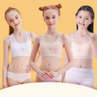 2021 teenager Cotton Soft Girls Underwear Sports Kids Puberty Girl Students Sport Training for Children Underwears