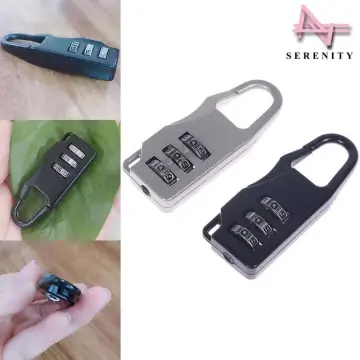 1pc Mini Luggage Locks With Keys - Portable Luggage Locks For