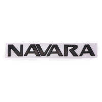 โลโก้ NAVARA ฝาท้าย 1 ชิ้น สีดำด้าน สำหรับ Nissan Froniter Navara D40 ปี 2006-2014