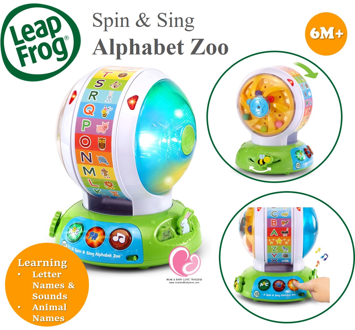 LeapFrog Spin & Sing Alphabet Zoo 