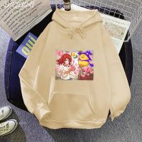 Anime Romantic Killer Hoodies Women Clothing Cartoon Graphic Print Sweatshirt For Men Winter Warm Sweatshirts Pullovers Harajuku Size Xxs-4Xl