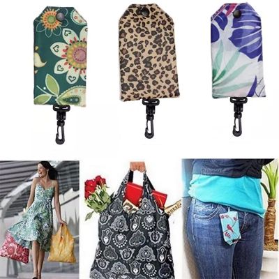 1PC Foldable Shopping Bags for Groceries Recyclable Grocery Tote Pouch Eco-Friendly Heavy Duty Washable Shopping Bag 38x58cm