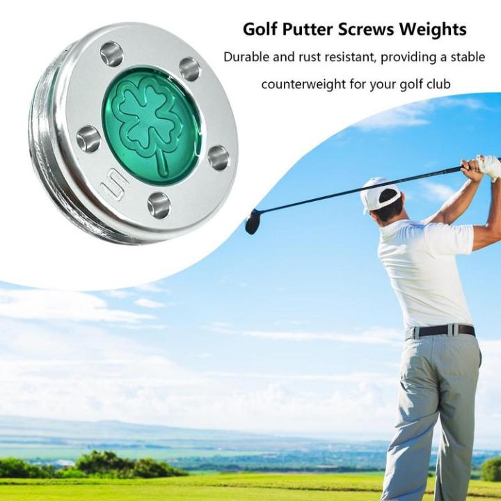 golf-weights-for-putters-weighted-four-leaf-clover-screw-for-golf-club-heads-stainless-steel-golf-tool-for-wood-clubs-iron-clubs-and-putters-everywhere